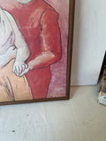 The Lovers Picasso Print, Framed