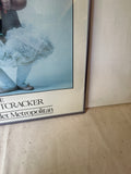 The Nutcracker Print in Silver Frame