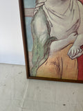 The Lovers Picasso Print, Framed