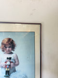 The Nutcracker Print in Silver Frame