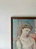 The Lovers Picasso Print, Framed