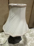 Small Vintage Metal Windmill Style Lamp with Shade