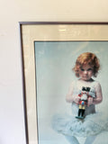 The Nutcracker Print in Silver Frame