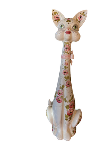 Italian Ceramic Cat Sculpture
