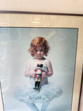 The Nutcracker Print in Silver Frame