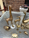 Large Collection of Brass Animals- Set of 21