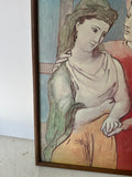 The Lovers Picasso Print, Framed