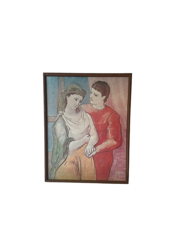 The Lovers Picasso Print, Framed