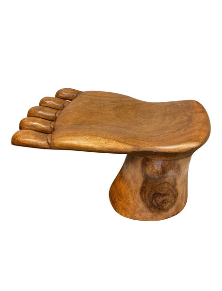 1990s Vintage Solid Wood Foot Stool – Fig House Vintage