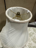 Small Vintage Metal Windmill Style Lamp with Shade