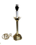 Small Vintage Brass Pineapple Style Table Lamp