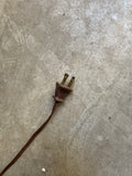 1970s Asian Style Detailed Ceramic Lamp