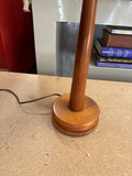 Lightweight Wooden Mid-Century Modern Table Lamp with Shade
