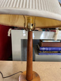 Lightweight Wooden Mid-Century Modern Table Lamp with Shade