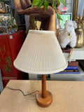 Lightweight Wooden Mid-Century Modern Table Lamp with Shade