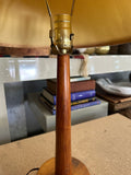 Lightweight Wooden Mid-Century Modern Table Lamp with Shade