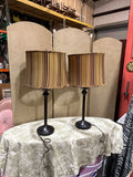 Pair of Modern Style Lamps with Shades