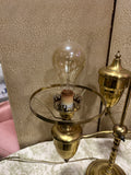 Vintage Brass Oil Lamp Style