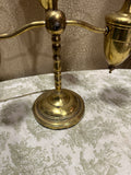 Vintage Brass Oil Lamp Style