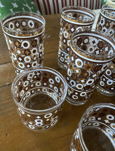 Tall Monogrammed H Drinking Glasses - Set of 4 – Fig House Vintage