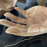 Vintage Wooden Hand Bowls - a Pair - FREE SHIPPING!