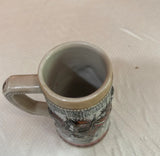 Hand Crafted Ceramic Equestrian Beer Stein