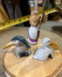Trio of Miniature Japanese Pelicans