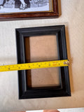 Trio of Painted Wooden Picture Frames