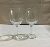 Pair of Simple Wine Glasses