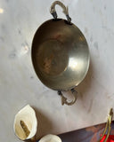 Silver Chile Handmade Bowl With Decorative Handles