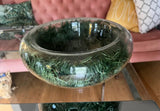 Small Glass Christmas Bowl
