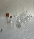 Instant Collection of Mini Glass Bottles