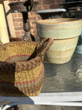 Colorful Wicker Square Basket