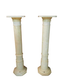 Italian alabaster columns