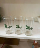 Trio of Big Daddy's Glasses With Green Accents