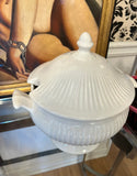 Large Ceramic Serving Bowl With Matching Lid