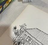 Pair of Brazilian Style Prints of House and Desert, Signed