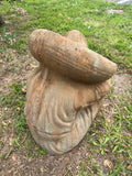 Mexican Siesta Hat Stone Sculpture