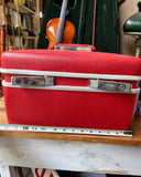 Vintage Red First Aid Travel Case