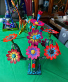 Vintage Wooden Mexican Alebrije Cactus Sculpture