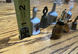 Instant Collection of Miniature Vintage Bells- Set of 8