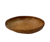 Large Wicker Hand Woven Bowl