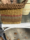Colorful Wicker Square Basket