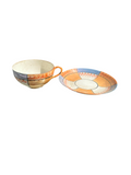 Hand Painted Tea Cup and Matching Saucer