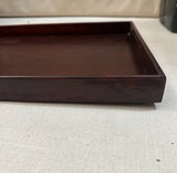 Wooden Square Simple Tray