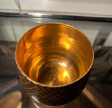 Vintage Brass Pineapple Box