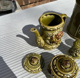 Ceramic Green Eagle Kitchen Set