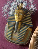 Large Wooden Egyptian Gold Painted Wall Hanging