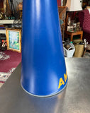 Large Vintage Blue Megaphone