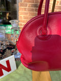 Small Red Leather Liz Claiborne Purse